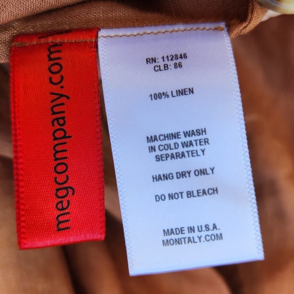 MONITALY SS18 ‎ Spring Coat Linen - Picture 7 of 7